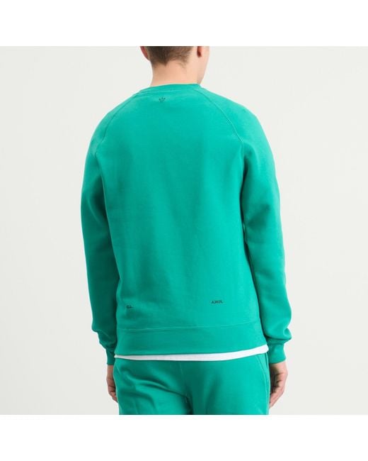 Nike Green X Nocta Cardinal Stock Crew Fleece Sweatshirt for men