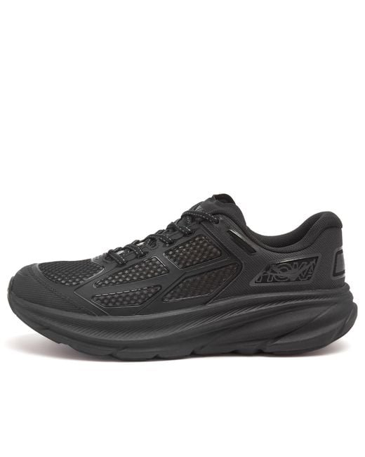 Hoka One One Black U Clifton One9 Sneaker