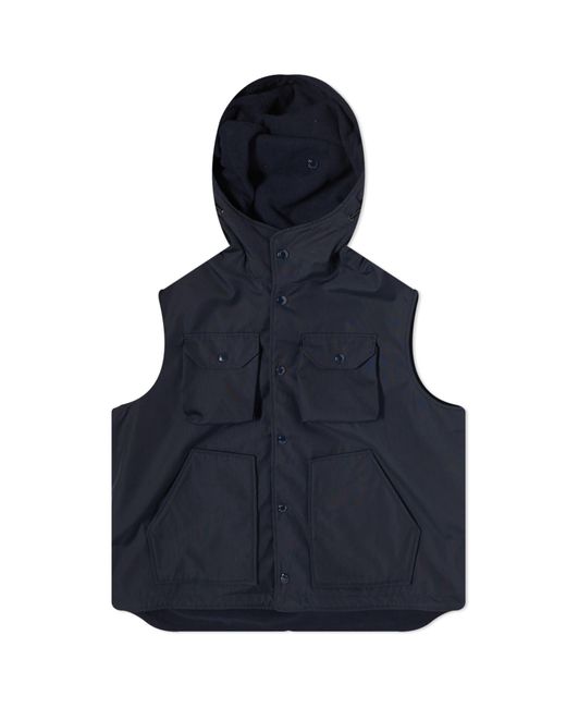 Engineered Garments Blue Field Vest for men