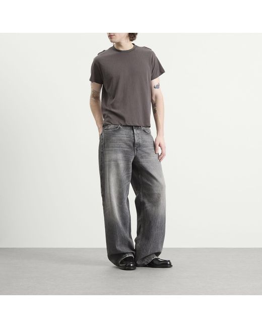 Acne Gray 1981 Gothik Wash Denim Jeans for men