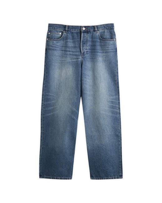A.P.C. Solal Straight Jeans in Blue for Men | Lyst UK