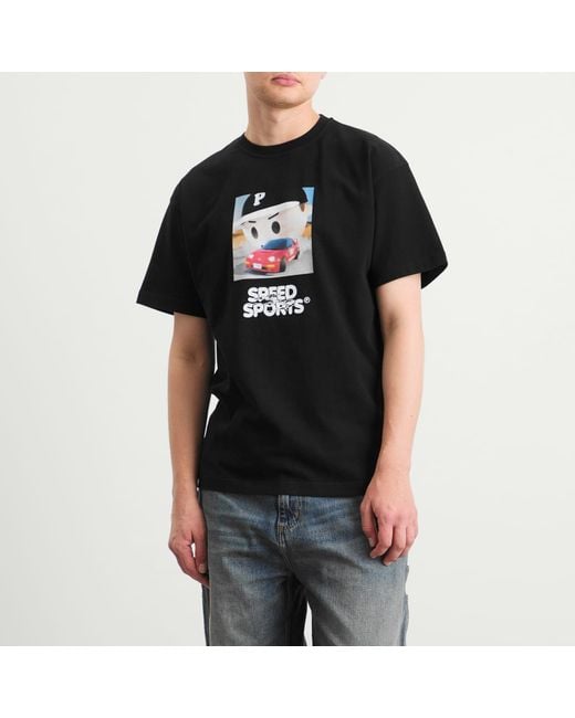 Pawa Speed Sports Black Desert Drift T-Shirt for men