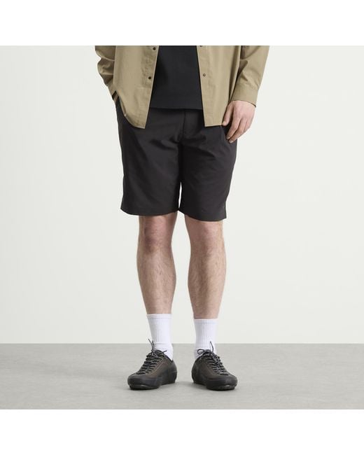 NANGA Black Excursion Shorts for men