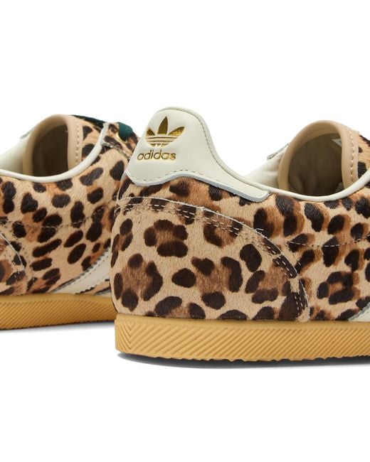 Adidas Metallic Japan Leopard Sneakers
