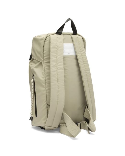 A.P.C. Green Trek Backpack for men