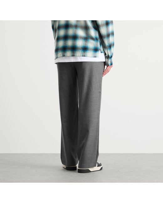 Represent Gray Wool Pant for men