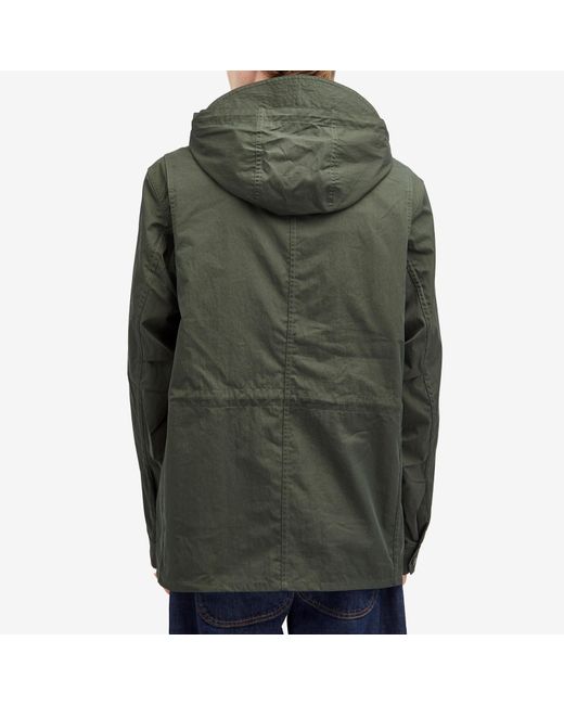 Belstaff Green Drome Cotton Gabardine Jacket for men