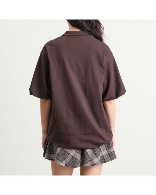 Acne Brown Eteddy Mini Dress