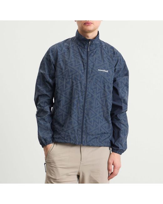 Montbell Blue Reflect Wind Jacket for men