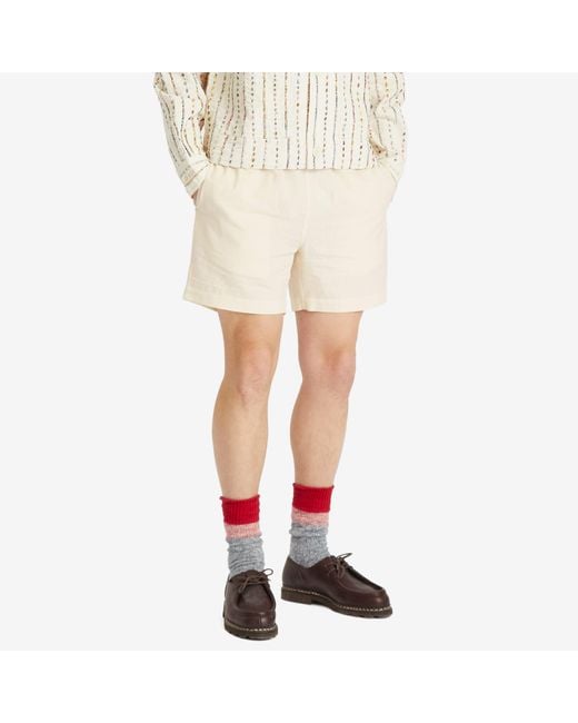 Kardo Natural Drawstring Shorts for men