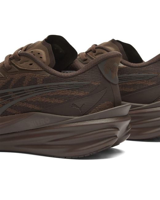 PUMA Brown Deviate Nitro 4 Sneaker for men