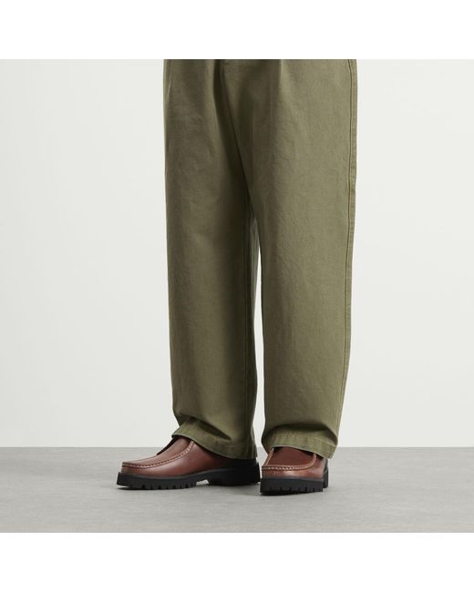 Clarks Brown Walla Yukoner Shoes for men