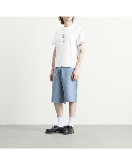 Forét White Fly T-Shirt for men
