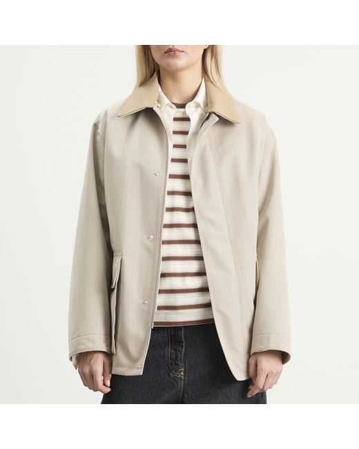Auralee Natural Wool Max Canvas Blouson