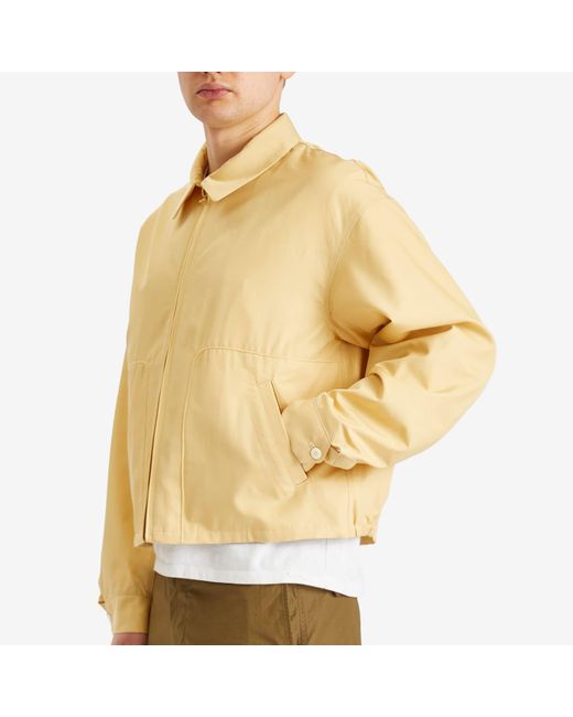 Visvim Yellow Somer Twill Jacket for men