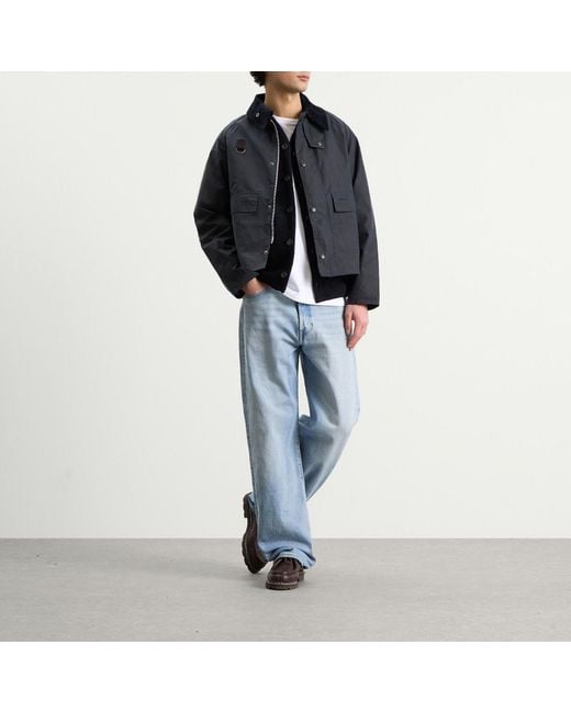 Barbour Sl Spey Jacket in Blue for Men | Lyst UK