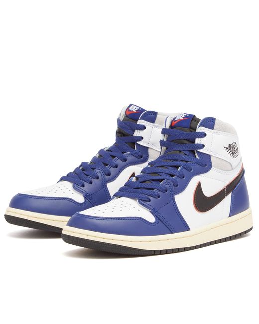 Nike Blue 1 Retro Hi Og Rmstd Sneaker