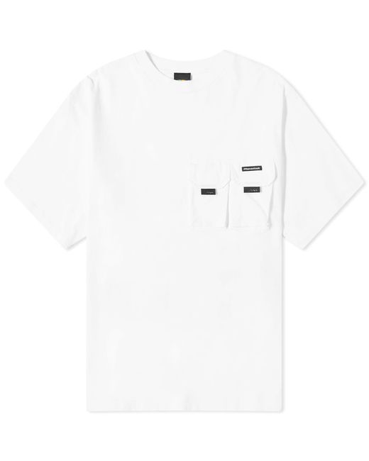 Manastash White Disarmed T-Shirt for men