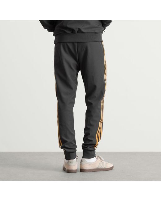Adidas Gray Manchester United Icon Track Pant for men