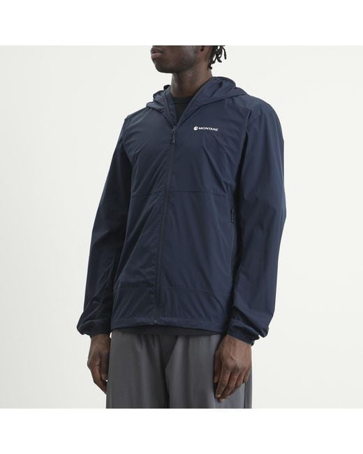 MONTANÉ Blue Featherlite Hooded Jacket for men