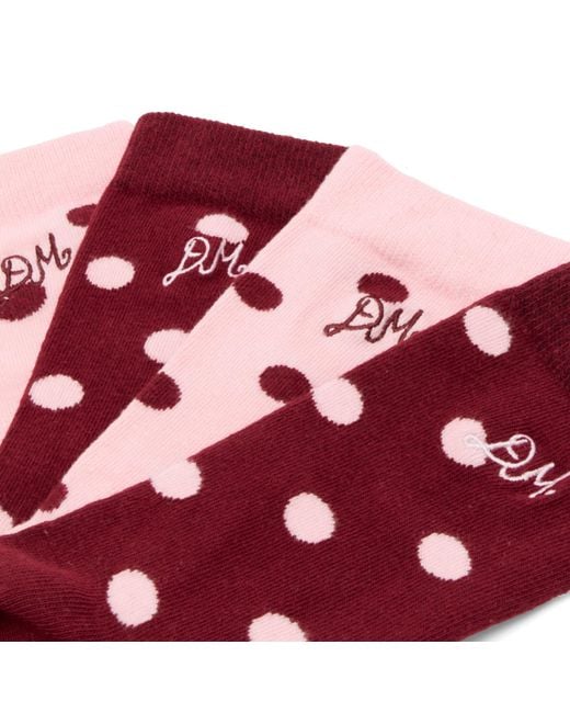 Damson Madder Pink 2-Pack Socks