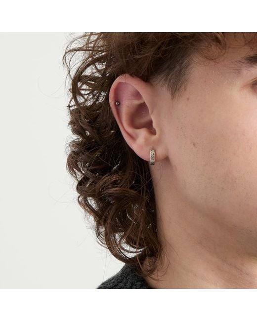 Serge Denimes Metallic Forge Earring for men
