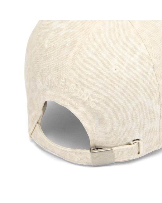 Anine Bing Natural Jeremy Baseball Cap