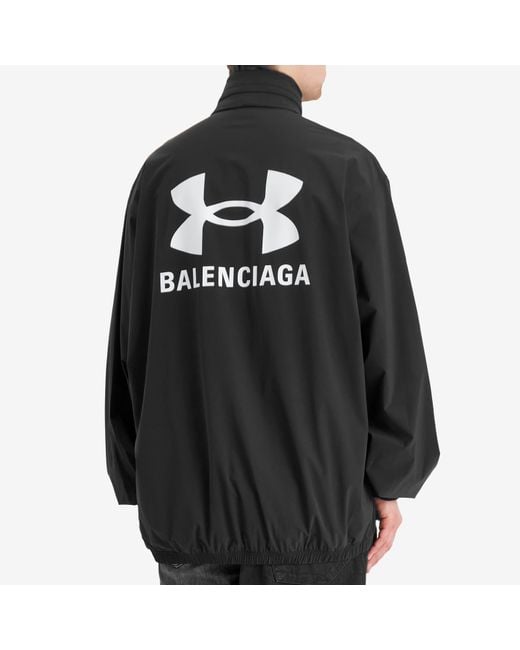 Balenciaga Black Under Armour Windbreaker for men