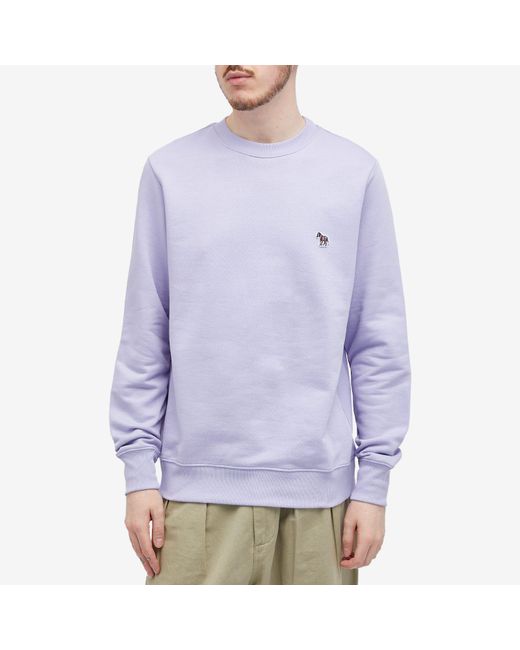 Paul Smith Purple Zebra Sweatshirt for men