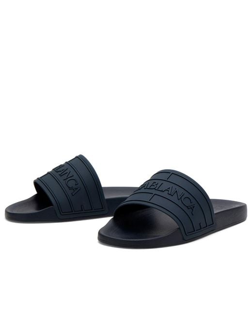 Casablanca Blue Pool Slider for men