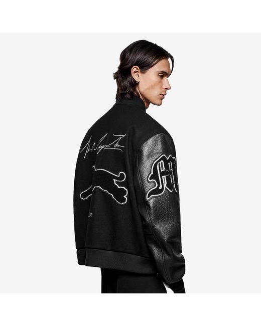MKI Miyuki-Zoku Black Patch Varsity for men