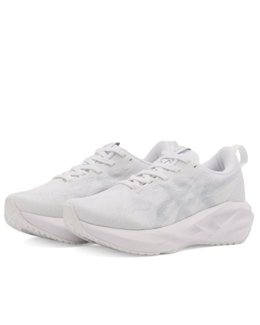 Asics White Asics Novablast 5