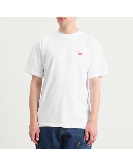 PATTA White Smooth Operator T-Shirt for men