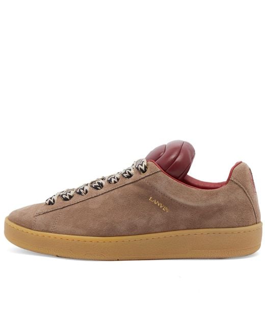 Lanvin Brown X Future Padded Curb Lite Sneakers for men