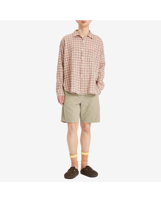Folk Natural Linen Assembly Shorts for men