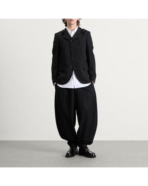 Comme des Garçons Black Comme Des Garçons Hooded Blazer for men