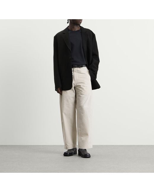 Studio Nicholson Black Denson Single Breasted Blazer for men