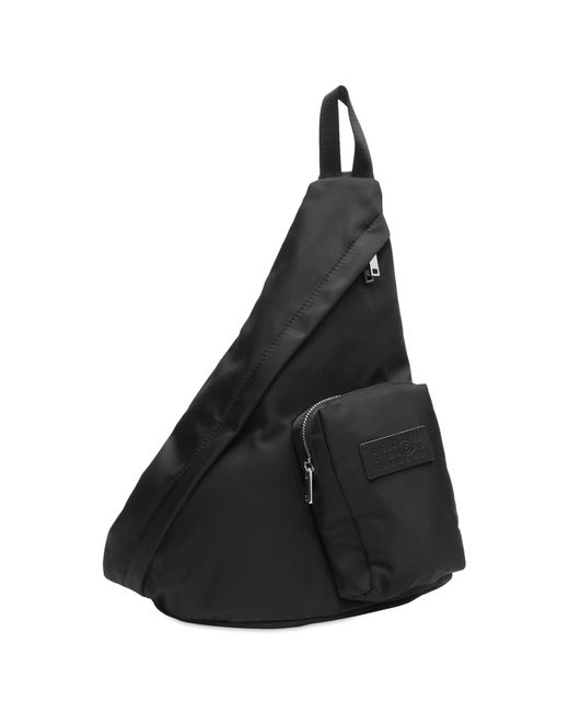 Maison Margiela Black Mm6 Japanese Sling Backpack