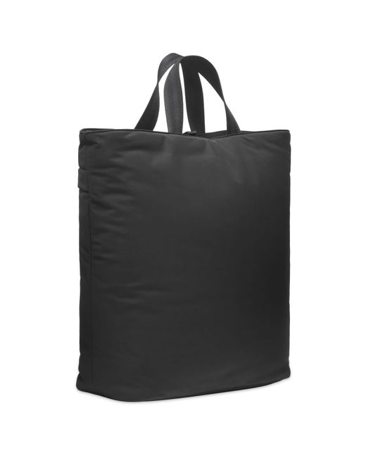 Burberry Black Shielf Logo Nylon Tote Bag for men