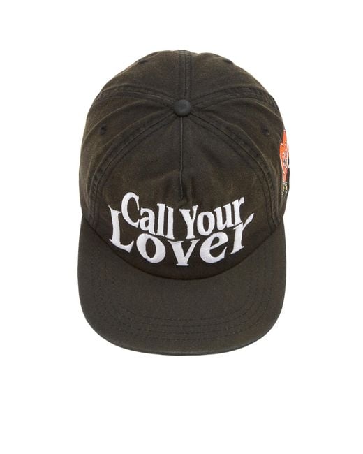 Market Black Call My Lover 5 Panel Cap for men