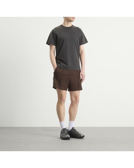 Umbro Brown Taped Track Short for men