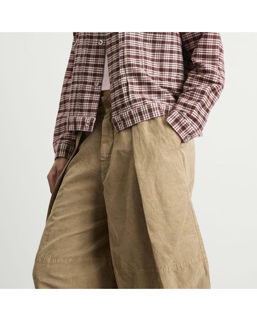 YMC Brown Selba Shorts