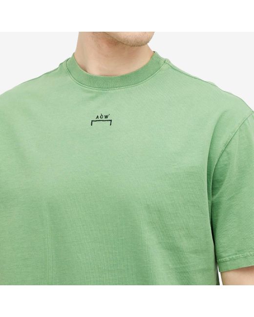 A_COLD_WALL* * Essential T-shirt in Green for Men | Lyst