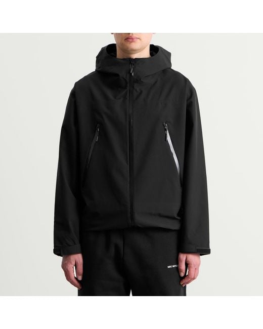 MKI Miyuki-Zoku Black V3 Shell Hooded Jacket for men