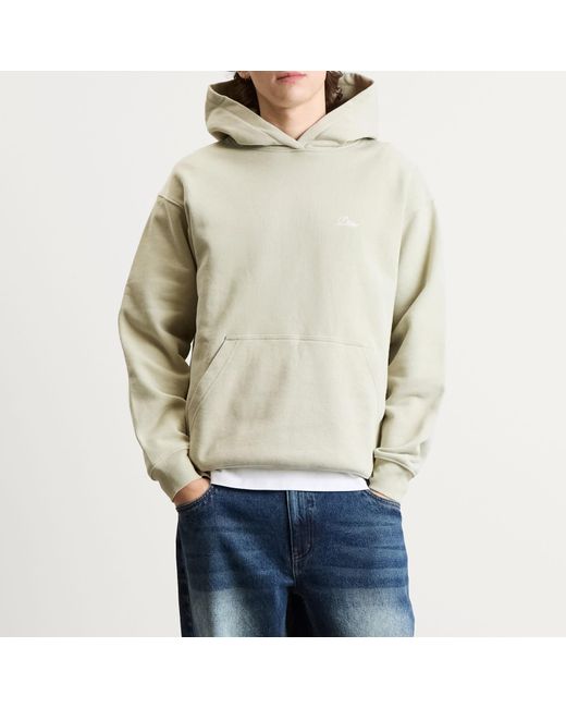 Dime Natural Cursive Small Logo Hoodie for men
