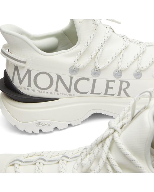Moncler White Trailgrip Lite2 Sneakers for men
