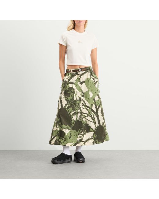 Nike Green Acg Zip Smith Summit Aop Skirt