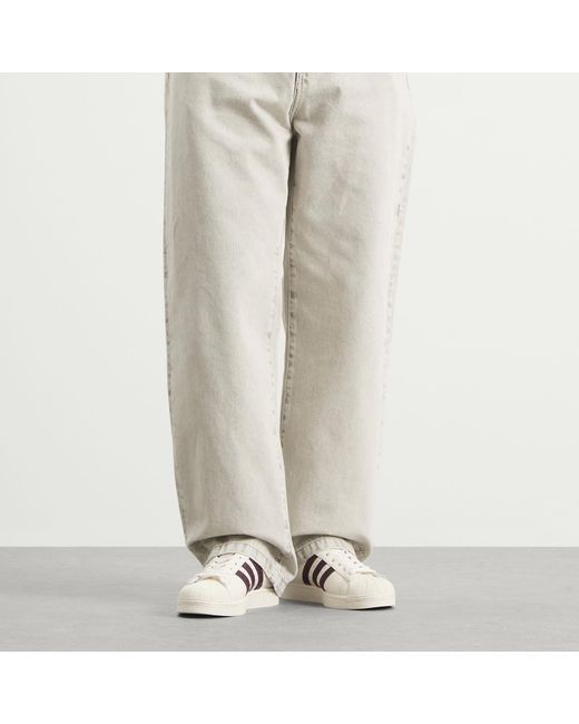 Adidas White Superstar Ii Sneaker