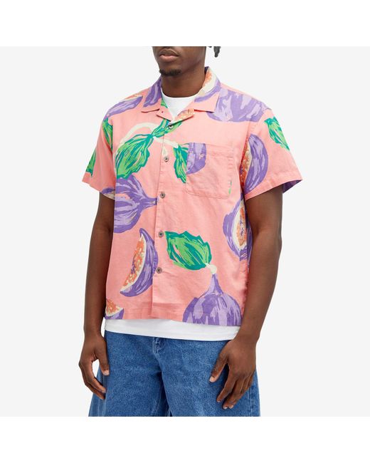 Obey Pink Figs Vacation Shirt for men