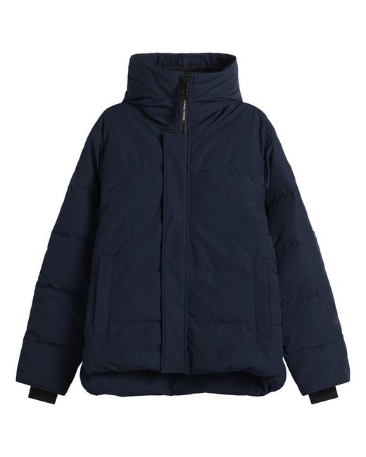 Canada Goose Blue Macmillan Parka Jacket Classic Disc for men
